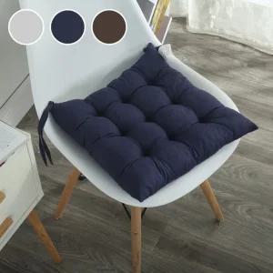 방석 사각 식탁 자동차 의자 커버 인테리어 쿠션 차량용 패드 등받이 겨울