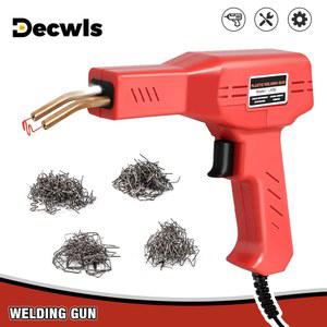 220V 110V 플라스틱 무선 자동차 열전사 키트 200 수리 용접 옵션 스테이플러 용접기 800 기계 도구 가정용 DIY 스테이플 범퍼