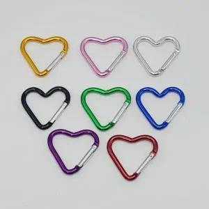 하트 카라비너 컬러 비너 키링부자재 가방고리 악세사리 부자재 M50356