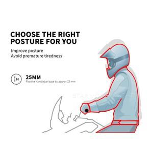 야마하 MT 09 2013-2020 XSR900 2015 - 오토바이 핸들바 라이저 클램프 높이 조절 어댑터