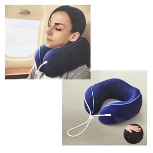 코스트코 AIRIA LIVING 여행용 목 베개 27 x 24cm 에어리아 리빙 메모리폼 끈조절 세탁