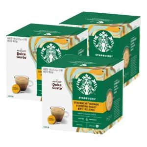 스타벅스 캡슐커피 by 돌체구스토 블론드 에스프레소 12개입x3개