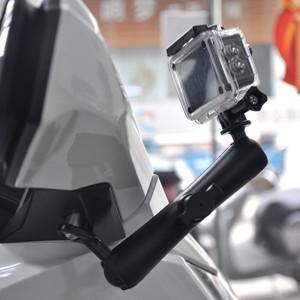 Panical 유니버설 혼다 골드 윙 백미러 스포츠 카메라 브래킷 키트 GL1800 F6B 오토바이 2018-2024 액세서