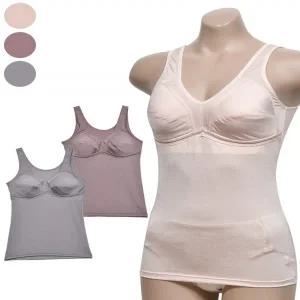 스트라이프 인견 노와이어 노몰드 A컵 브라런닝