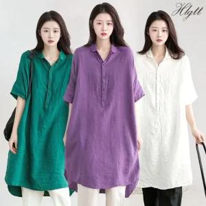 [헬리꽁땡]반오픈롱셔츠원피스3종