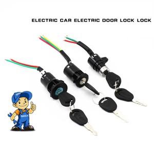 키레스척 Ebike 점화 스위치 키  잠금  전기 스쿠터 전자 자전거 잠금  키 전기 자전거