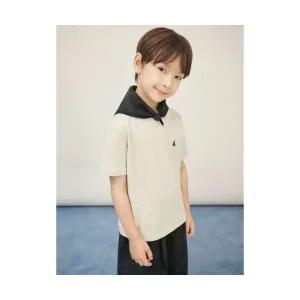 빈폴 키즈 BEANPOLE KIDS Essential 수피마 베이직 반팔 티셔츠 베이지 BI5642UE1A 737139