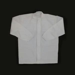 초중고 실험실 손목고무줄 통기성 내화학실험복 과학실 실습가운 깔끔한