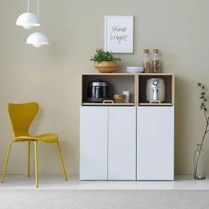 렌지대 틈새수납장 1000 주방수납장 세트