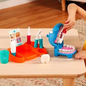 [밧핫] 하마 치과 의사놀이 구강 위생 교육 치아관리 치과체험 장난감 칫솔 놀이