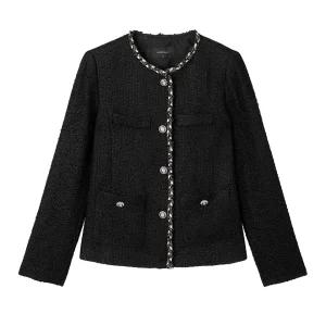 (아날도바시니) 트위드 라운드 자켓(AW10JK42W)