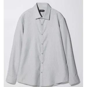 [하프클럽/에스티코]미니 조직 T/R 플란넬 셔츠 그레이 (슬림핏) SDSVD05SCG