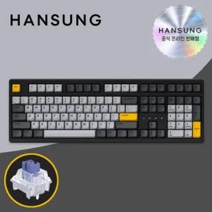 한성 TFG Cloud Max CF 동그리 스페이스블랙 저소음 딥블루 뽀송 키보드