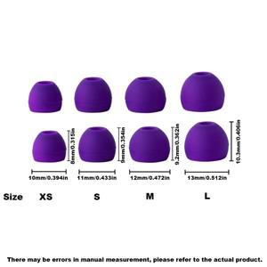 이어캡 이어폰 고무캡 HUAK 유선 이어폰 소음  실리콘 교체 이어 콘센트  이어버드 캡 이어 헤드폰 이어팁