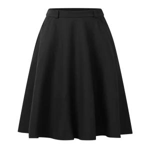 [미니멈에브리데이][미니멈 에브리데이]심플 포켓 플레어 롱 스커트 (EB3WH005D)