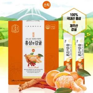 대동고려삼 홍삼엔감귤 10g x 100포/건강기능식품