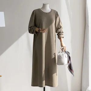 (안나앤플러스) 데일리 퍼프 원피스[드레스CZS57] 빅사이즈