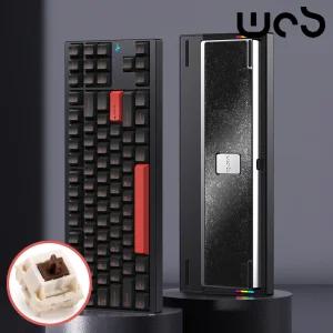 [국내정발] WOB 크러쉬80 리부트 풀알루미늄 무선키보드 블랙 코코아축