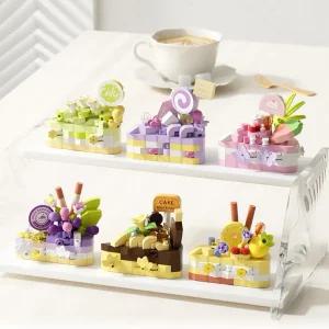 나노블럭 미니 조각 케이크 디저트 6종 세트 890조각(PCS)