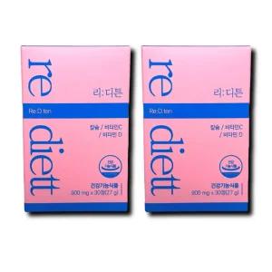 리디에뜨 리디튼 치아 건강 산호칼슘 30정 2박스