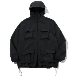 꼼파뇨 CPGN STUDIO 4 POCKET 윈드 브레이커 챠콜 PGN15AQ 748380