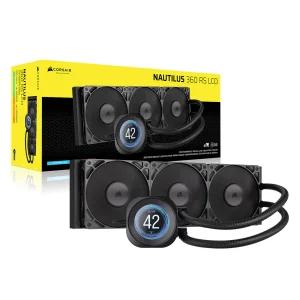 :커세어 CORSAIR NAUTILUS 360 RS LCD 수냉 CPU 쿨러 (블랙)