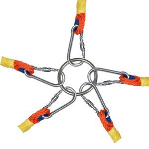 다방향 줄다리기 다인칭 삼각형 4인용 로프 단체 대회 다목적 100 하이하이판다 야유회