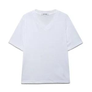 나이스클랍 브이넥 린넨 티셔츠N252PWT544 870494