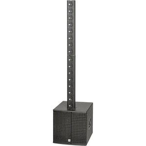 Hk 오디오 E 115 SUB D 2400W 15인치 전원 서브우퍼 번들, 2배 835 중/고전력 컬럼 라인 어레이 스피커 유닛 포함