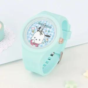 (포차코) 실리콘 바늘시계/아날로그/손목시계/어린이/선물/유아/초등/유치원/아이/캐릭터/저학년