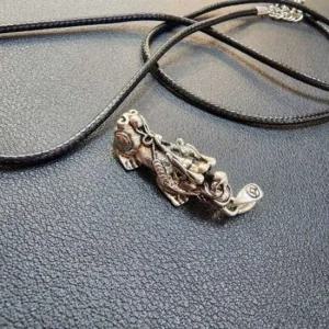 패션 운 남성 비휴 목걸이 횡재수 풍수 상승 금전 돈 행운목걸이 풍수인테리어 귀신는 액운 불운