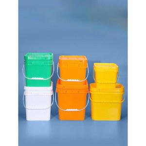 페인트통 폐액용기 보관 양동이 버킷 무뚜껑 플라스틱 들통 건설