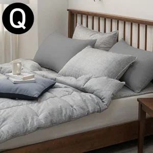 고품질 차렵이불 패드세트 40수 순면 퀸 쉐브론 (WFJR01L)