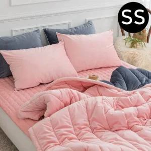 고품질 싱글 리버서블 핑크 빌리 차렵이불 극세사 (WFJR028)
