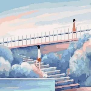 아이윙스 피포페인팅 K104 이모션 액자 DIY명화그리기 명화 홈갤러리