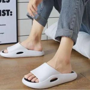 편한 신발 예쁜 심플 클라우드 슬리퍼 EVA 소재 패션 미끄럼방지 욕실화 무소음 층간소음