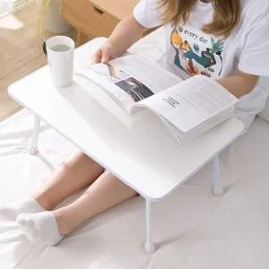 이시아르 화이트 좌식책상 노트북테이블 접이식책상 노트북테이블 침대컴퓨터테이블