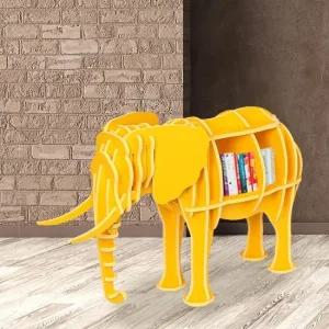 DIY 코끼리 동물모형 선반 책장 디자인 진열장 책선반 책꽂이선반 책장선반 책장책꽂이 진열책장