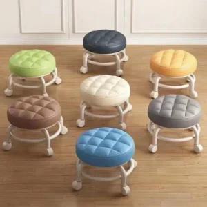 이동의자 화분운 바퀴의자 의자 작업 무빙의자 낮은의자 이동의자 청소 쿠션 바퀴달린