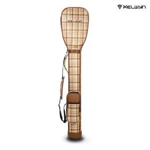 하프백 브라운 골프 KW 자카드 H226