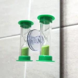 3분 양치 타이머 흡착형 모래 시계 시간 측정기 샤워 (WFJTBY0)