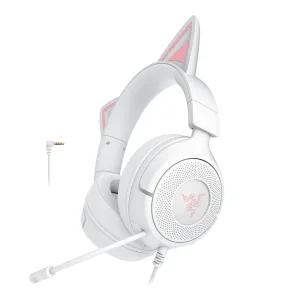 레이저코리아 Kraken Kitty V3 X White 크라켄 키티 V3 X 화이트 유선 게이밍 헤드셋