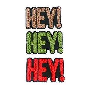 [셀러허브 패션][영화사] HEY 레터링 이니셜 자수와펜 리폼 패치