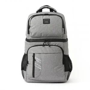 소풍캠핑 2단 보온보냉 백팩 피크닉 쿨러백팩 그레이