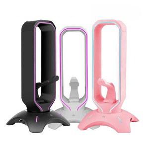 게이밍 헤드셋 거치대 걸이 1. RGB (1세대) 헤드폰 발광 화이트