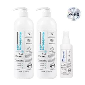[닥터방기원] 쿨 탈모샴푸 1Lx2+랩 토닉150ml