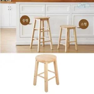 태즈컴퍼니 고무나무 홈바의자 바텐 원목의자 소형 홈바의자 아일랜드식탁의자 높은의자 바의자