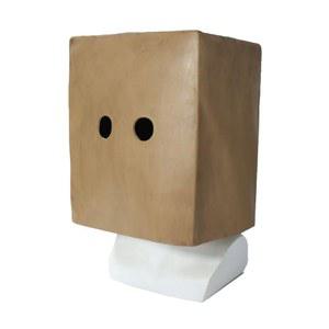 종이봉투 가면 종이박마스크 구멍 박스가면 종이백 박프레 공연 의상 축제 종이