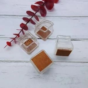 고품질 사각 중형 투명 실리콘의자발캡 1세트 4P 의자발캡 실리콘의자캡 실리콘의자커버 (WFJUWH3)