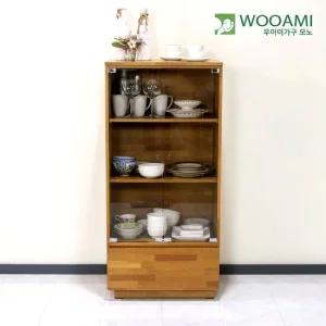 우아미가구 모노 리카 600 유리 장식장 JD5046